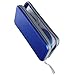 Siveit 80 Capacity Heavy Duty CD/DVD Wallet Binder, Storage, Case, Bag, Holder, Booklet (Blue)