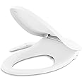 KOHLER PureWash M250 Manual Elongated Bidet Toilet Seat, White, Quiet-Close Lid Prevents Slamming, Easy Installation with Qui