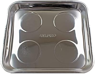 US PRO Jumbo Magnetic Stainless Steel Parts Tray 10.5 x 11.5" Mechanic Tool