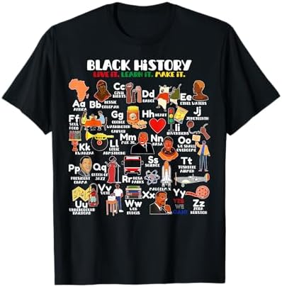 Amazon.com: I love black People Black History T-Shirt : Clothing
