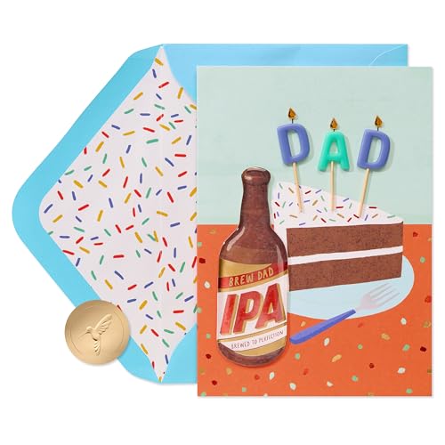 Papyrus Birthday Card for Dad (Hoppy Birthday)