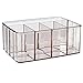STORi Plastic Vanity Organizer | 5-Compartments | Auburn Mist