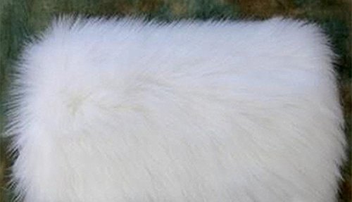 Fenghuavip Winter Bridal Faux Fur Muff Handmade Hand Muffs(Ivory)