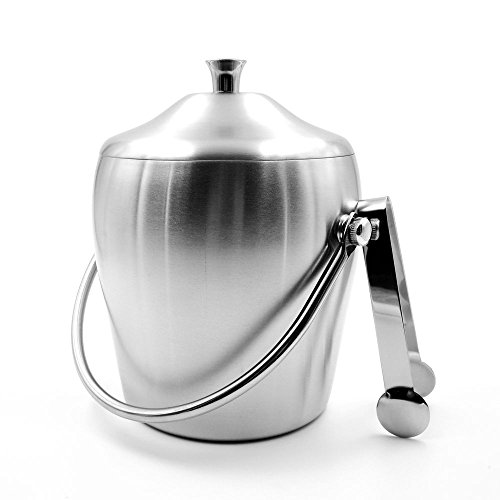 Cheap Plastic Ice Buckets Double walled Stainless Steel Ice Bucket