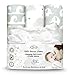 100% Organic Cotton Baby Lounger or Changing Pad Covers with Reenforced Safety Strap Holes. Fits Evolur, Munchkin, Delta, Snuggle Me and More. Multi-Use, 3 Pk of Covers Only.