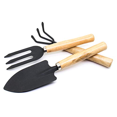 YIOVVOM Garden Tool 3 Piece Set Bonsai Tool Set