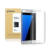 Galaxy S7 Edge Screen Protector,davidavi [Case Friendly] Premium 3D Tempered Glass Screen with 9H Hardness Full Coverage for Samsung Galaxy S7 Edge Ultra HD Clear Anti-Bubble Shatterproof