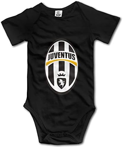 HZIJUE Juventus Unisex Baby Jumpsuit Short-Sleeve Cotton Bodysuits