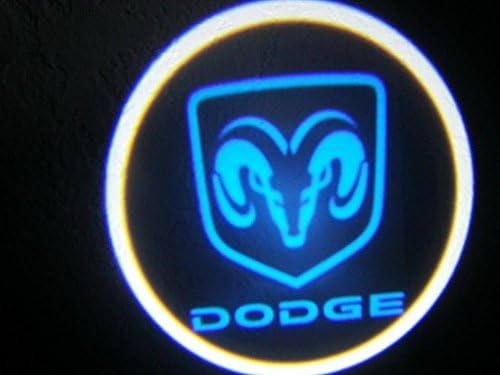 Dodge Blue Ghost Door Logo Projector Shadow Puddle Laser Led Lights 7w (Qty 2) SHIPS FROM OHIO