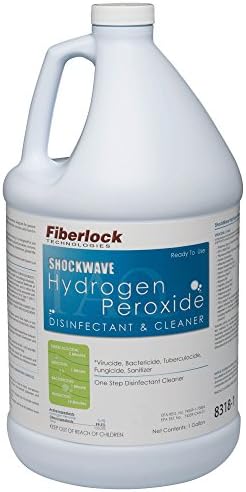 Shockwave 8318 Hydrogen Peroxide Disinfectant and Cleaner - 1 Gallon Bottle