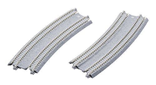 Curved Double Concrete Tie Superelevated Track - Unitrack -- 18-7/8 & 17-5/8