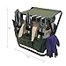 Garden Tools Set Organizer | Garden Seat Folding Gardening Stool Chair Kneeler | Gardener Bag | Gardening Tools Set | Digging Claw Garden | Top Gardening Gifts for Mom/Dad Includes Aluminum Tools