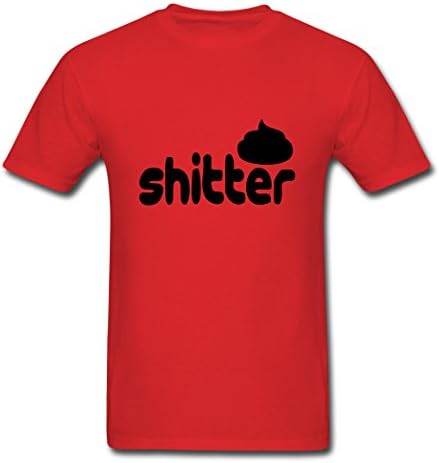 EivonTS 2015 FashionCheap Men's Shitter Miscellaneous T-Shirts Red XXL