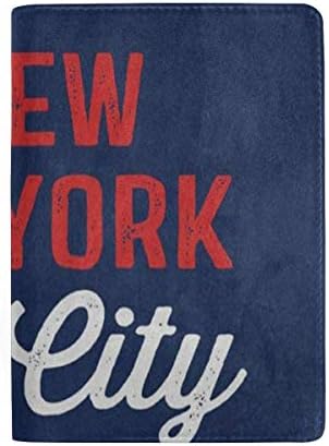 zhurunshangmaoGYS Passport Holder New York City Passport Cover Case Wallet Card Storage Organizer for Men Women Kids 5.5 inch