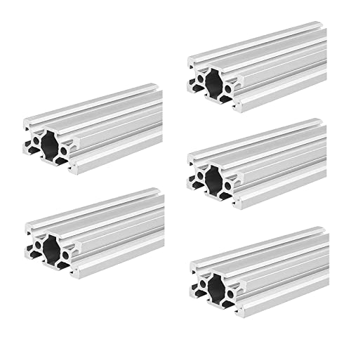 Coavoo 2040 Aluminum Extrusion 25.98 inch / 660mm Length V Slot Silver