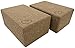 Bean Products Yoga Blocks - 2 Pack, Cork, Large - 4x6x9