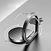 Cell Phone Holder,COCOFU 2pcs 360°Rotation and 180°Flip Universal Finger Ring Stand/Grip/Kickstand/Mount,[Washable][Removable] Zinc Alloy Finger Loop for iPhone,Smartphones and iPads -Space Grey