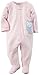 Carter's Baby Girls' 1-Piece Cotton Zip-Up Sleep & Play Pajamas