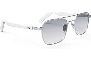 Lucyd Lyte Bluetooth Audio Sunglasses for Men & Women – Smart Glasses with Wireless Bluetooth Headphones, Smart Speaker and Wireless Mic - Bluetooth Eyewear Compatible with Alexa and Siri - Skyward