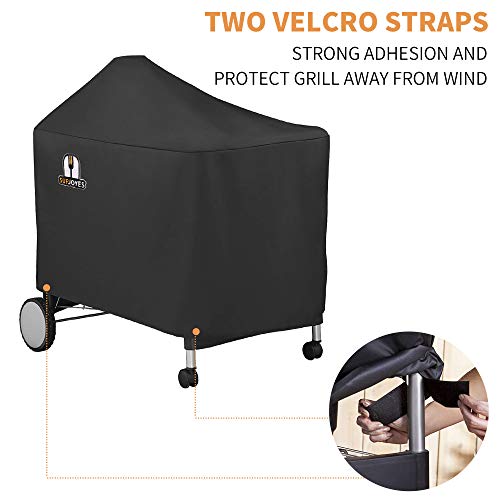 SUPJOYES Grill Cover for er Performer Deluxe Charcoal, 22 Inch BBQ