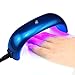 Fashion Gallery 9W Mini USB LED Lamp Nail Dryer For Curing Nail Dryer Nail Gel Polish Dryer Lamp Led Rainbow Lamp For Nail Art Manicure Tools (Blue)