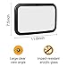 Baby Car Back Seat Mirror - Largest and Stable Safety Rear Facing For Car Infant Rearview Baby Newborn Mirror with Wide Crystal Clear View, Shatter proof, 360 Degree Adjustability, Secure Headrest