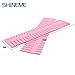 ShineMe Drawer Dividers 8pcs Adjustable Plastic Divider Household Storage Thickening Sub-Grid Finishing Shelves for Home Tidy Closet Stationary Makeup Socks Underwear Scarves Organizer (Pink)