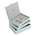 Stackers Duck Egg Blue Classic Jewelry Box - Set of 3