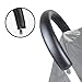 Armrest PU Leather Protective Case Handle Cover Stroller Accessories for Babyzen Yoyo (Black)