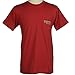 Yeti Coolers Coat of Arms Pocket T-Shirt-Brick-Red