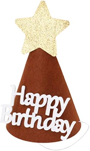 Iplusmile バースデーハット きらきら パーティー帽子 コーンハット 三角帽子 王冠 コスチュームハット 誕生日 お祝い