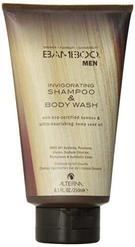 Alterna Bamboo Men Invigorating Shampoo and Body Wash Men Shampoo and Body Wash, 8.5 Ounce