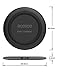 Fast Wireless Charger [With Type C Cable], ROOROO Fast Wireless Charge Charging Pad for Samsung Galaxy S8,S8 Plus,S7,S7 Edge,Note 5 [No AC Adapter][Ultra Slim][Sleep-friendly,Smart Lighting Sensor]