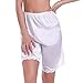 Ilusion 1037 - Lace Edge Bloomer Slip - White, Size Large