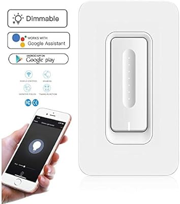 Smart Home Wifi Interruptor De Luz De Pared No Requiere Hub Movil