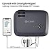 Projector, GuDee Upgrade Full HD Video Projector for Business PowerPoint Presentations, 1080P Home Movie Projector for Laptop, Smartphone, Fire TV Stick, PS4, HDMI, USB