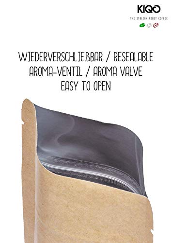 KIQO Aroma 1kg Espresso aus Italien | in schonenden Kleinstchargen geröstet | säurearm | 65% Arabica & 35% Robusta… – Bild 5