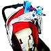 KF Baby Clip-On Mini Stroller Fan, Blue