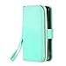 LG G5 Case, Style4U Premium PU Leather flip Wallet Bag Pouch Case with Credit Card Slots Pockets Cover for LG G5 with 1 Stylus [Mint Green]