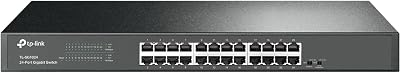 TP-Link TL-SG1024 24-Port Gigabit Ethernet Network Switch 19-Inch Rackmount
