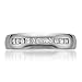 Platinum Princess-cut Diamond Men's Wedding Band Ring (1/2 cttw, H-I, SI2-I1)