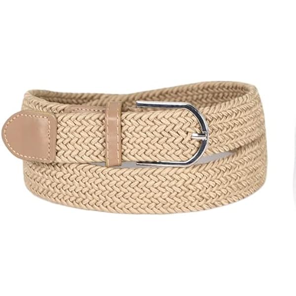 WEISUYUUS Lady Bohemian Style Waist Belt Gold Buckle Decors  display picture 3