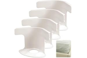 Bed Sheet Holders & Tucker Tool - 4 Pack Heavy Duty Widen Sheet Corner Holders | Keep Bed Sheets Firm, Tight Fit on Mattress 