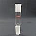 Laboy HMA010308 Glass Straight Connect Adapter 120 mm Between 24/40 Outer and Inner Joints Laboratory Glassware