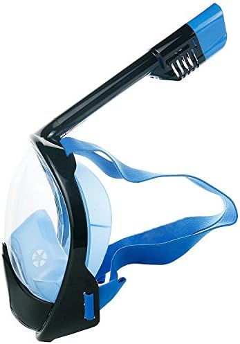 EGC Full Face Snorkel Mask Breath Easier | Seaview - Tribord - Octobermoon - Aria - Easybreath - Sea Vu - Vista Vue - H2O Ninja | Adults L/XL