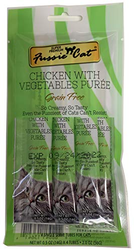 FUSSIE CAT CHICKEN WITH VEGETABLES PUREE – 0.5...