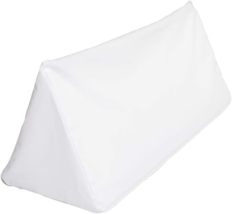 Hermell Foam Bed Wedge Pillow for Side Sleepers (White): Health & Personal Care