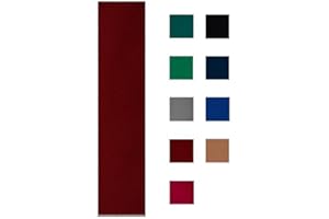 ACCUPLAY POOL TABLE FELT Accuplay Worsted Blend Pre Cut Pool Table Felt - Choose for 7, 8 or 9 Foot Table. English Green, Spurce Green, Blue, Navy, Red, Burgundy, Gray, Tan, or Black…