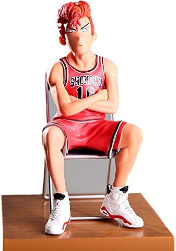 YXACE Action Figure Doll Premium Edition Slam Dunk Master Stool Series Sakuragi Ryukawa Maple Base Scene No. 10 No. 11 No. 10