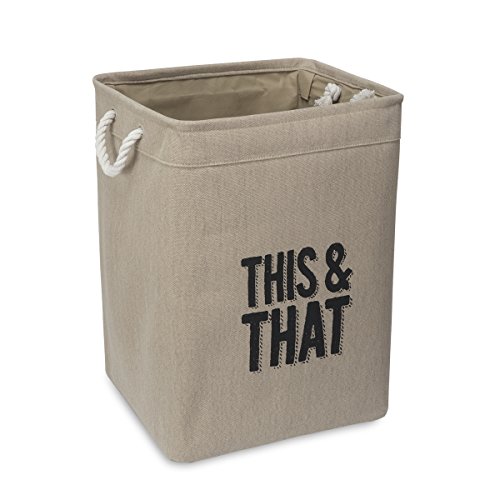 Chrislley Laundry Hamper with Handles Foldable Hamper Easy Transport